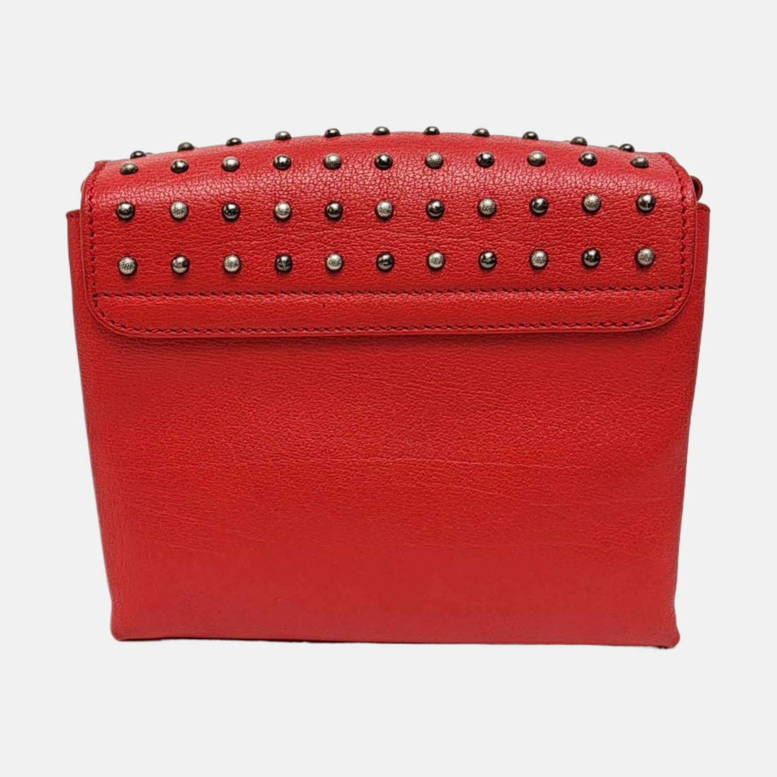 Calfskin Shoulder Bag Red