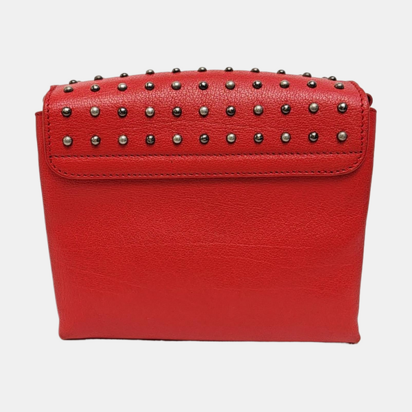 Calfskin Shoulder Bag Red