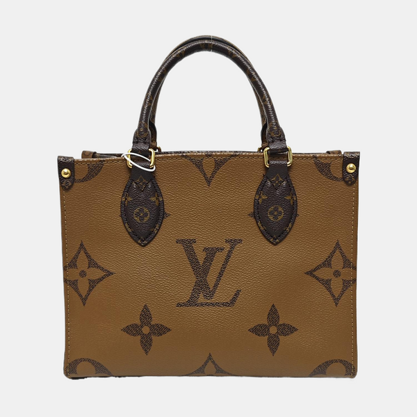 ONTHEGO PM Monogram Coated Canvas Brown