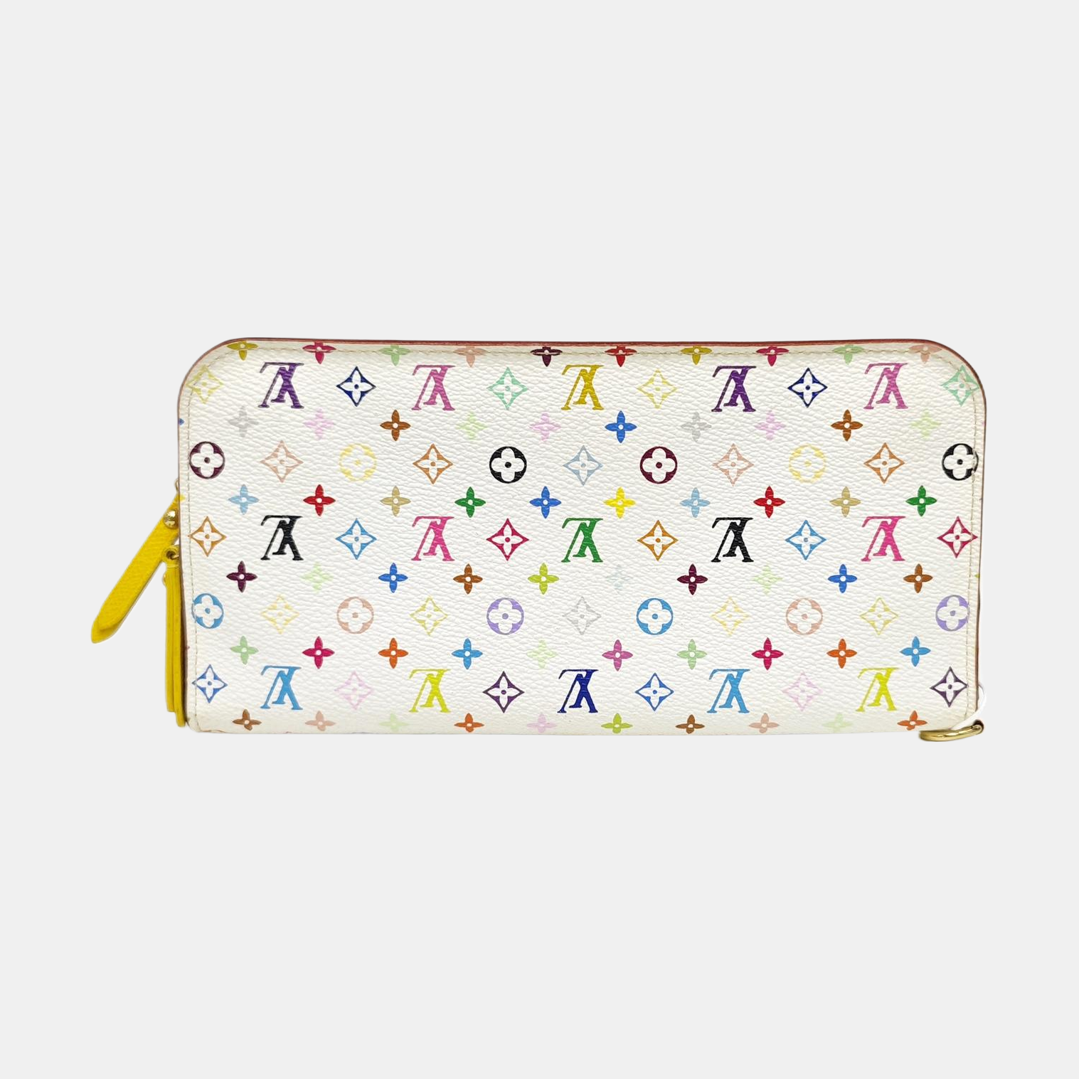 LV × TM INSOLITE Monogram Coated Canvas White Wallet