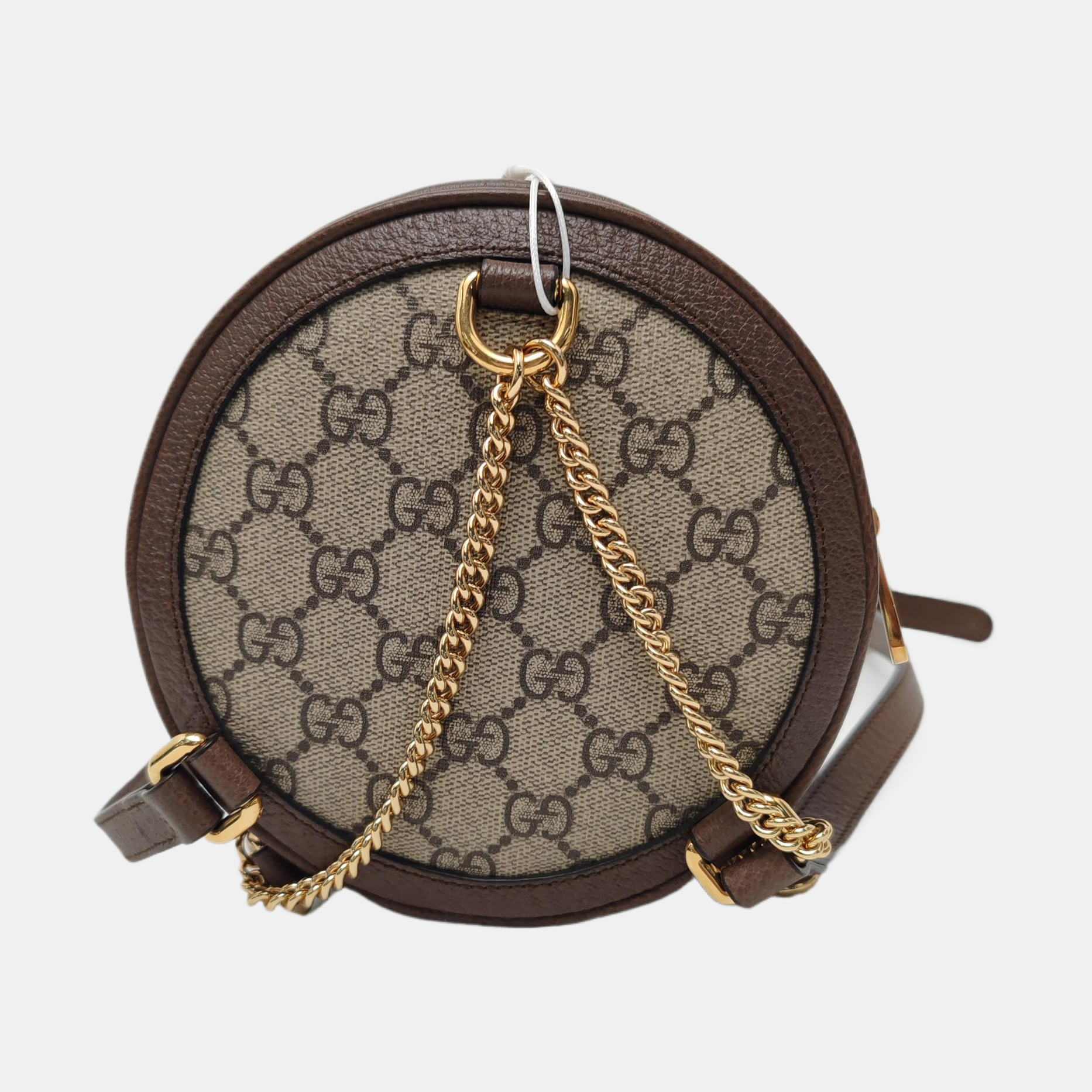 Authenticated pre-owned  Ophidia Mini Monogram Coated Canvas Beige - Backpack at Looply