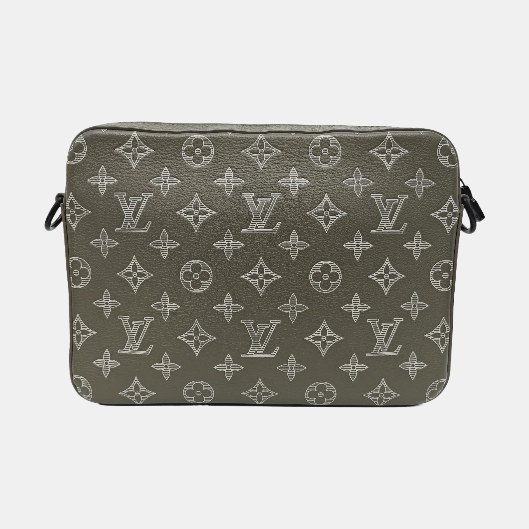 DUO Monogram Calfskin Green