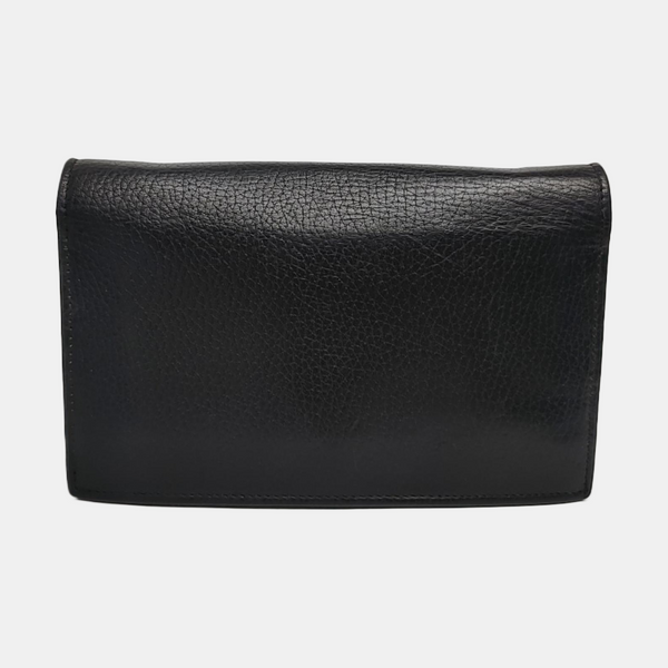 Authenticated pre-owned  Interlocking G Calfskin Black - Shoulder Bag at Looply