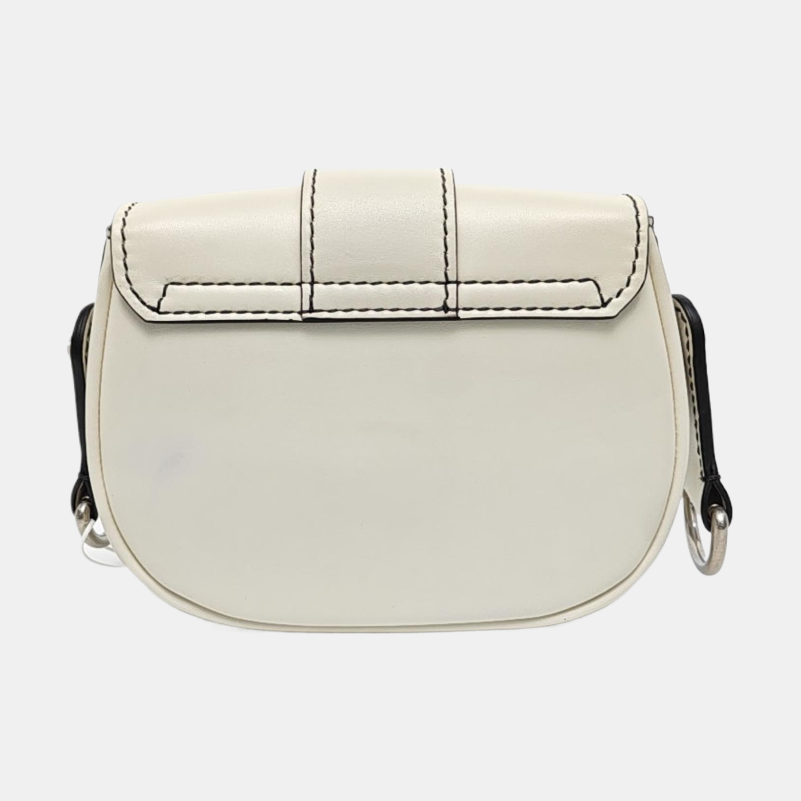 Calfskin Shoulder Bag White