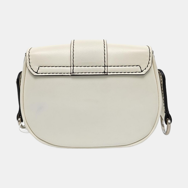 Calfskin Shoulder Bag White