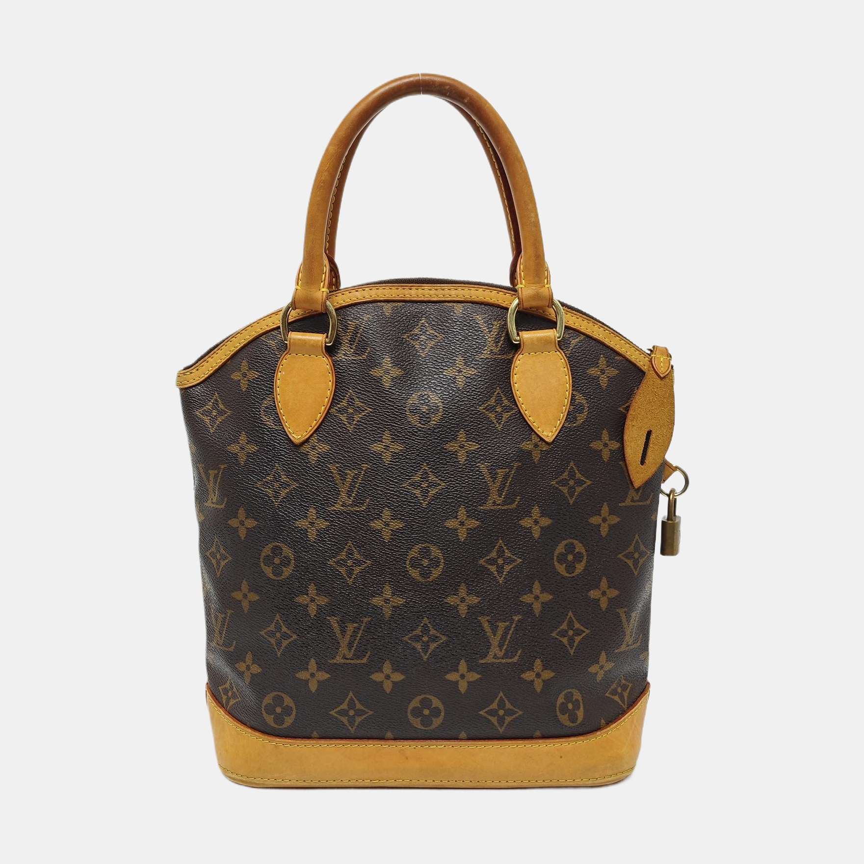 LOCKIT PM Monogram Coated Canvas Brown