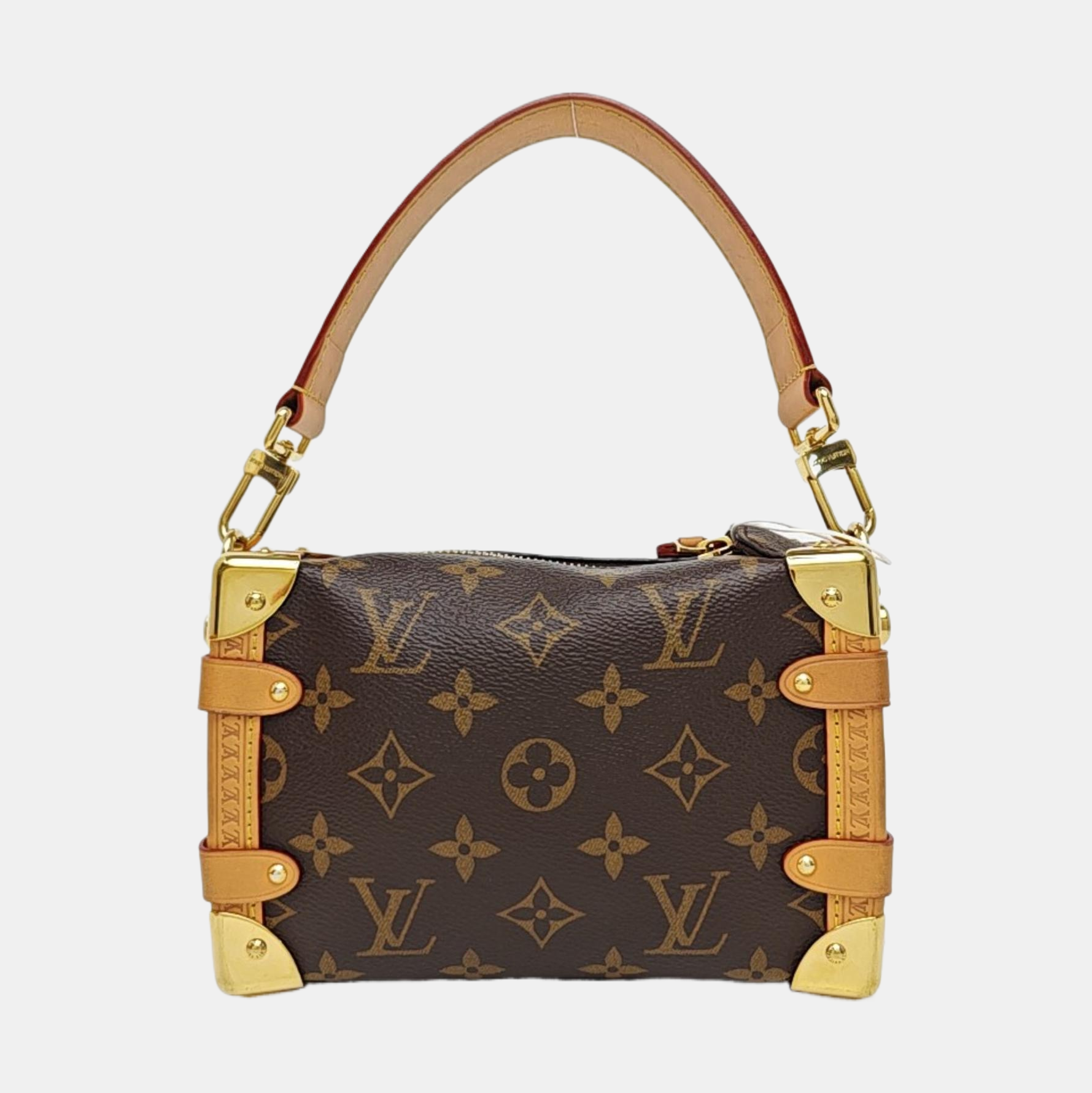 SIDE TRUNK PM Monogram Coated Canvas Brown