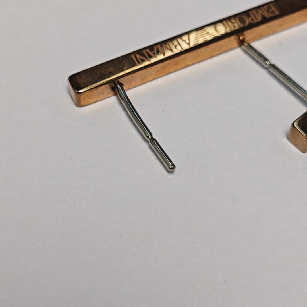 Stainless Steel Rose Gold Stud Earrings