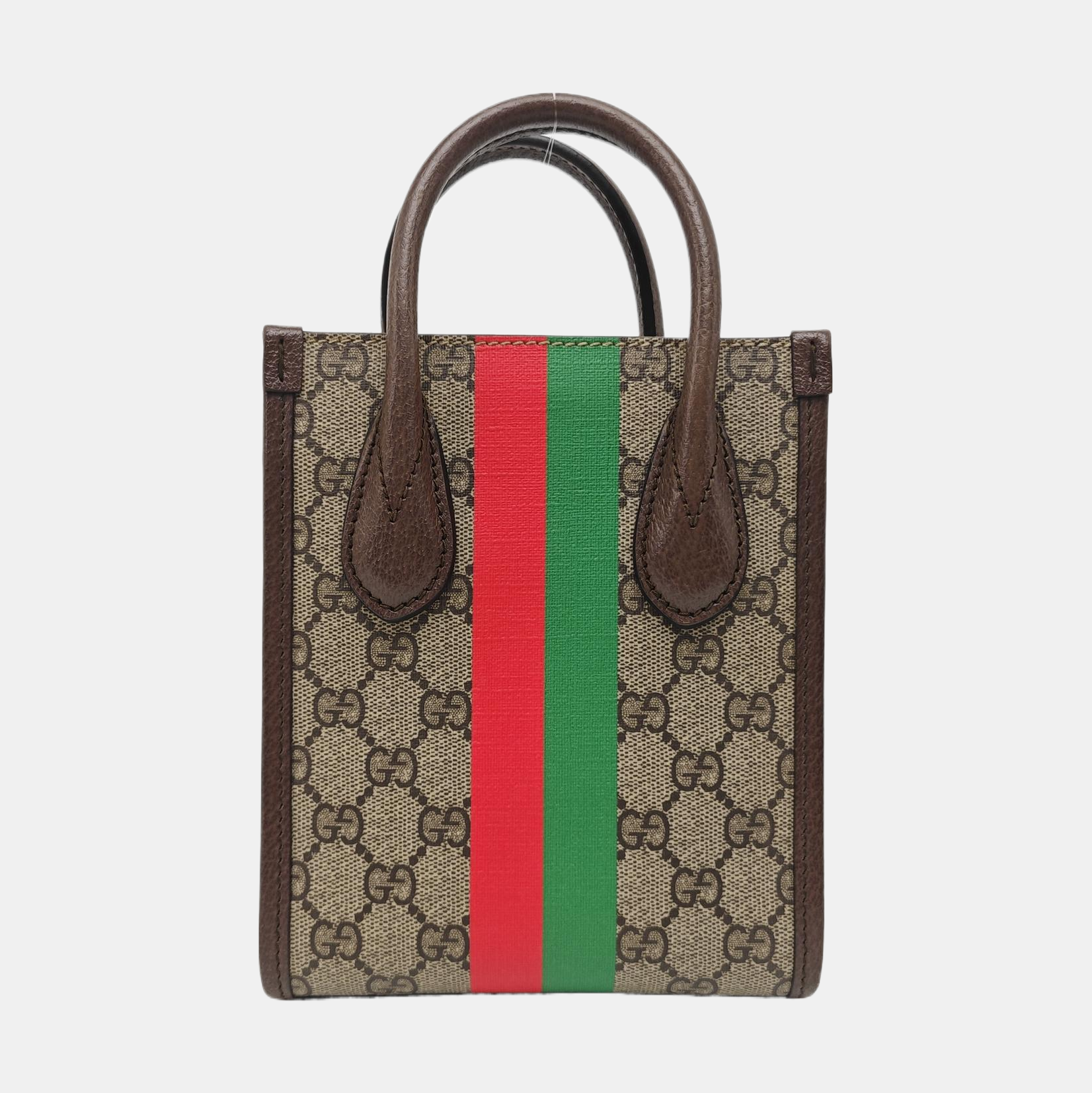 Retro Mini Monogram Coated Canvas Beige