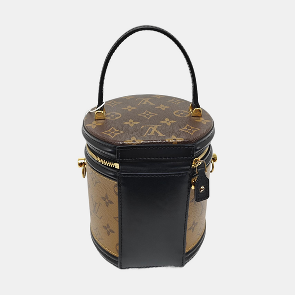 CANNES PM Monogram Coated Canvas Brown