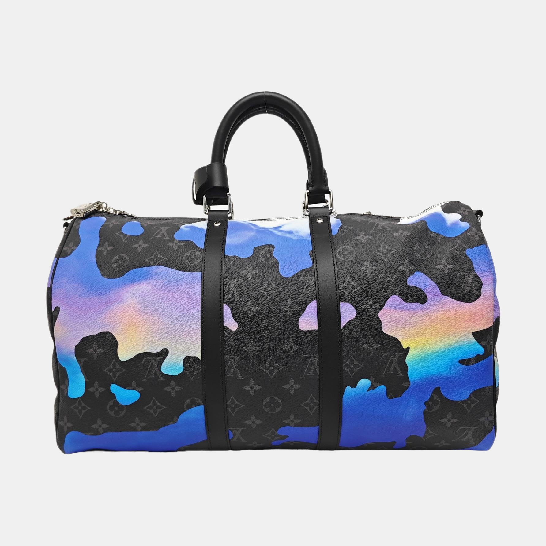 KEEPALL Monogram Coated Canvas Multicolor