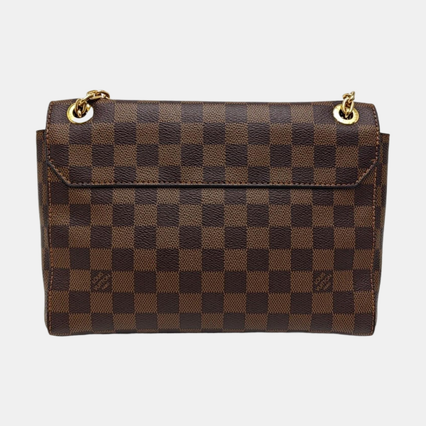 VAVIN PM Damier Ebene Coated Canvas Brown