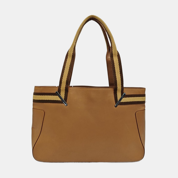 Calfskin Tote Bag Brown
