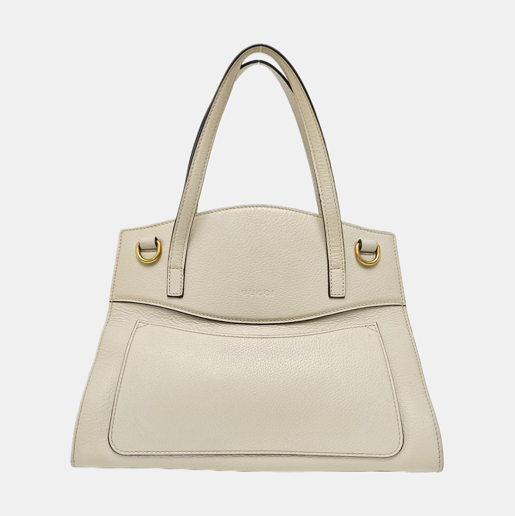 Sylvie Medium Calfskin Beige