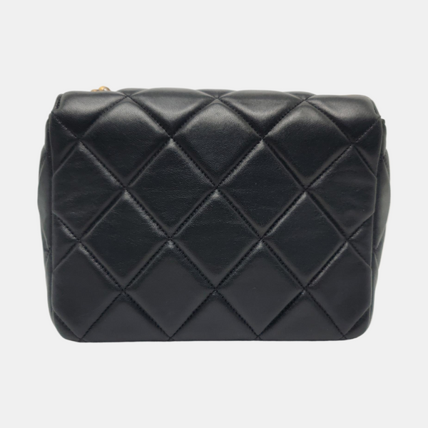 CLASSIC FLAP Mini Quilted Lambskin Black