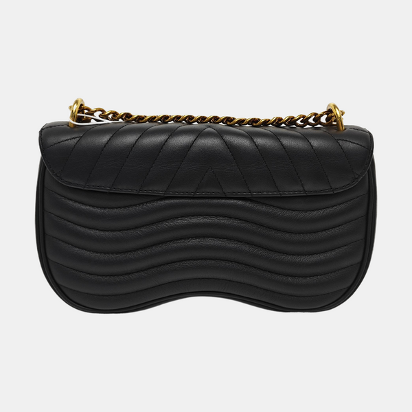 NEW WAVE MM Quilted Calfskin Black