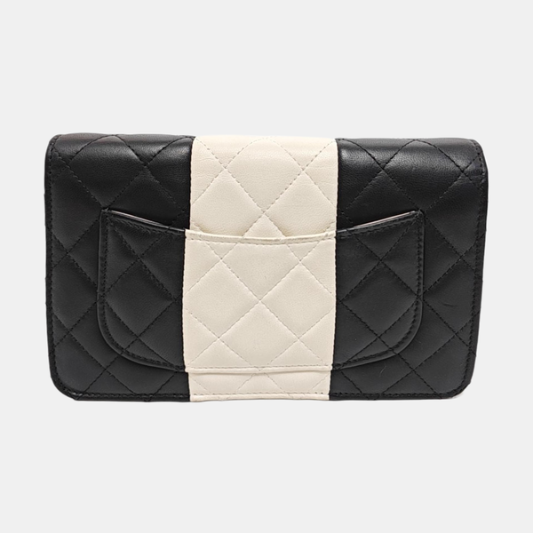 WOC Quilted Lambskin Black