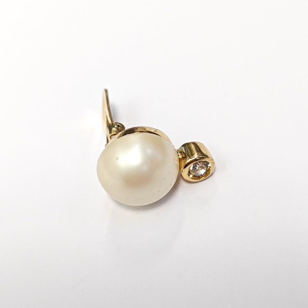 Metal Gold Clip On Earrings