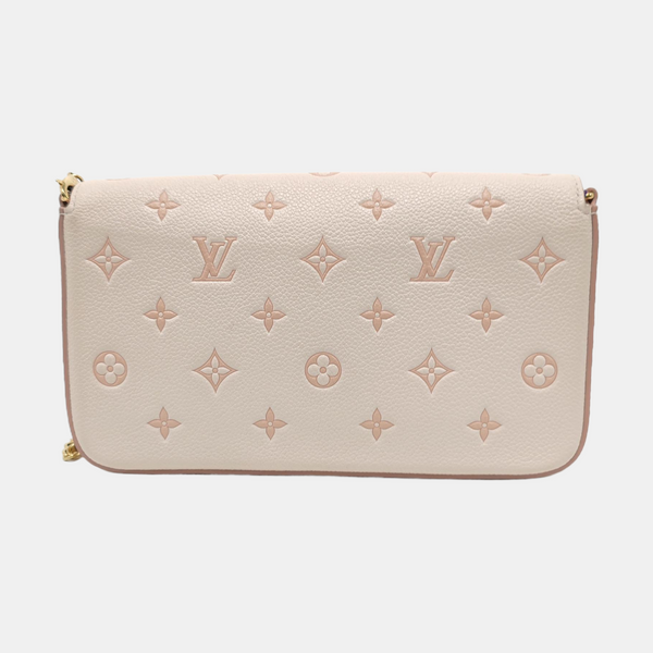 FÉLICIE Monogram Calfskin Beige