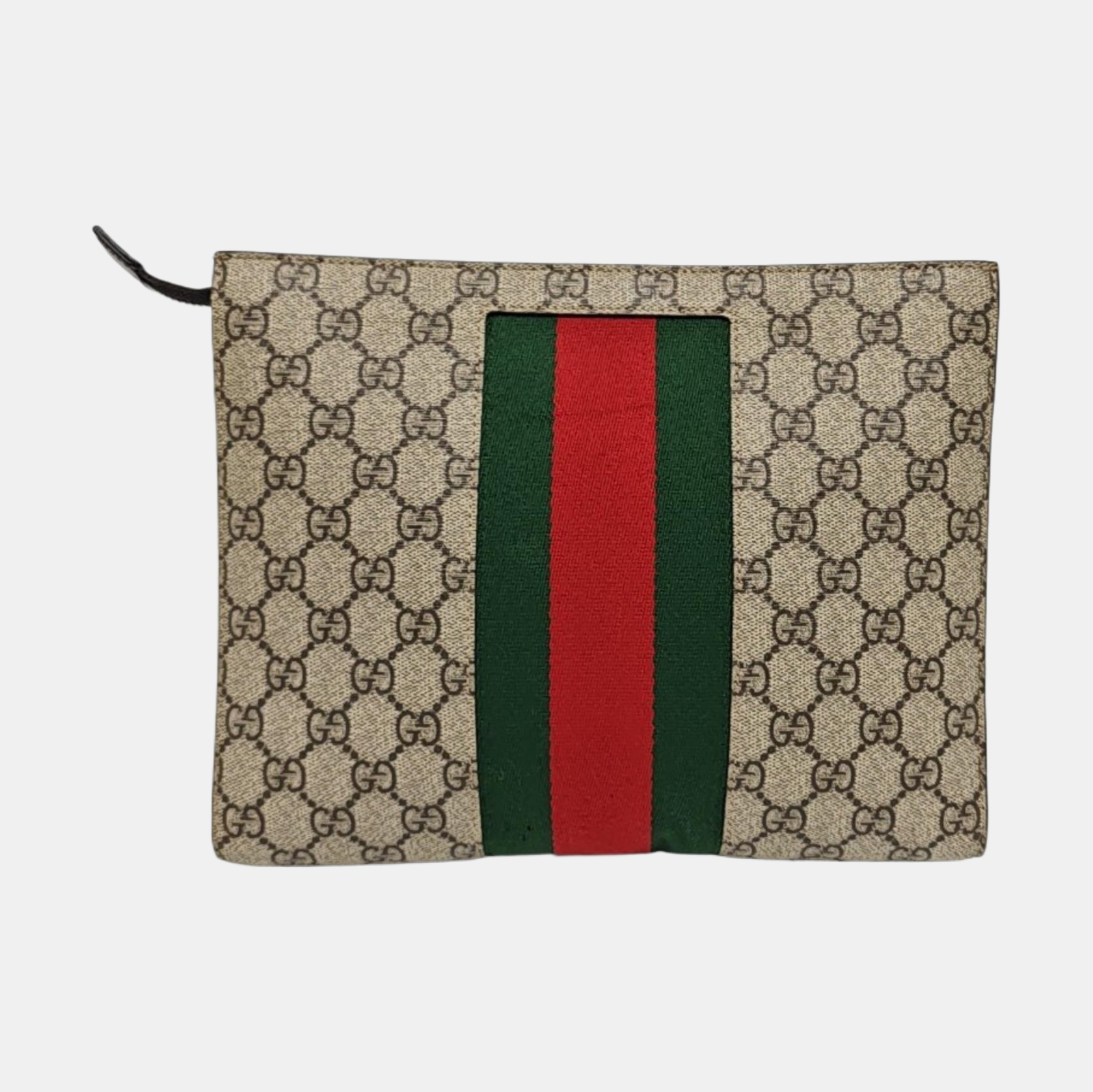 GG Supreme Monogram Coated Canvas Black