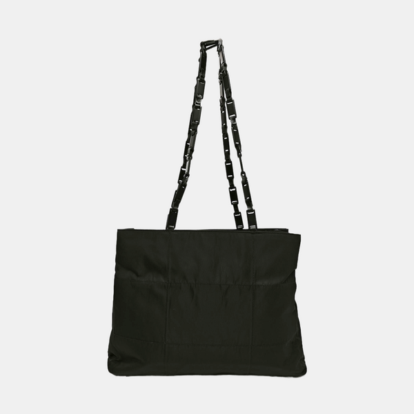 Nylon Shoulder Bag Black