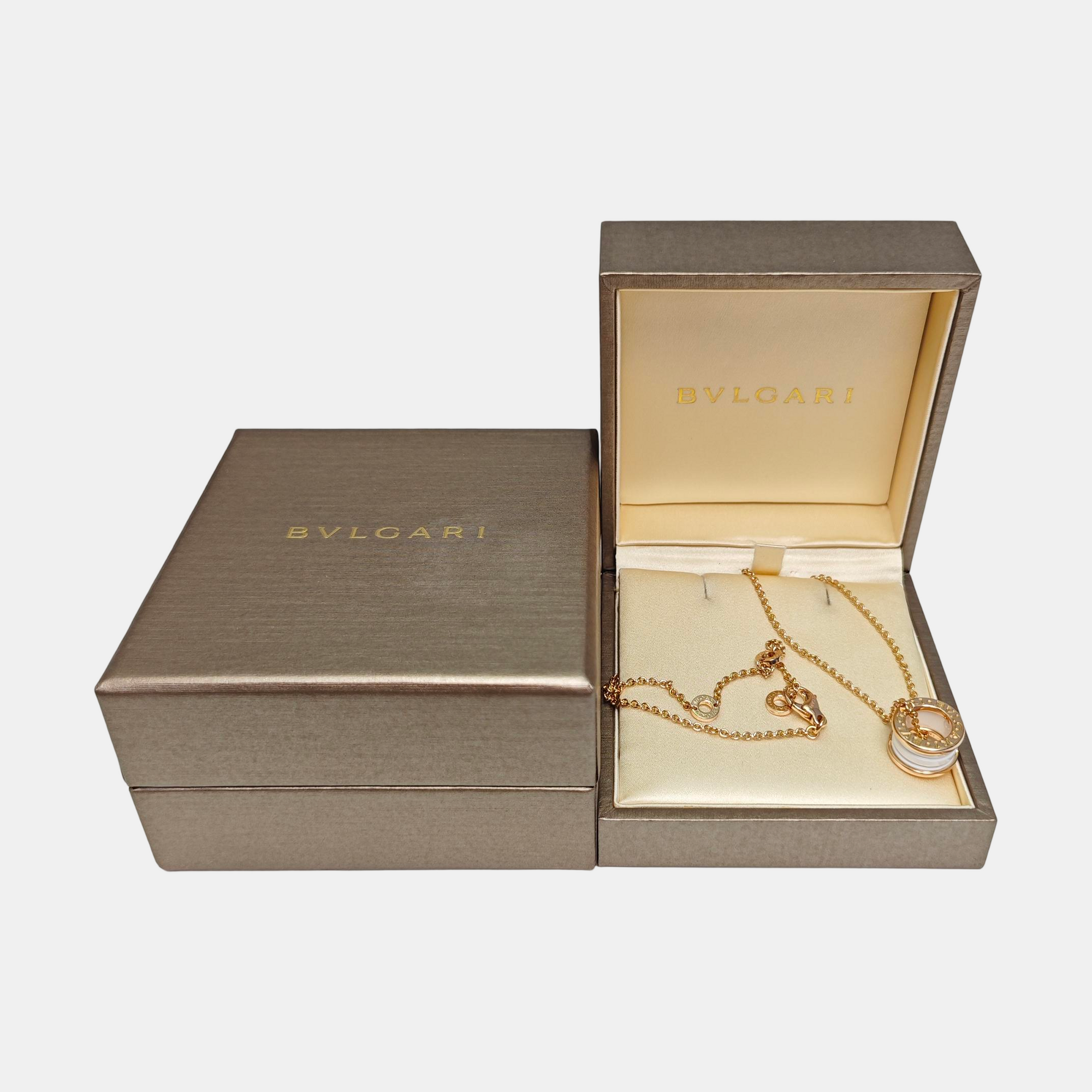 B.ZERO1 18k Rose Gold Necklace