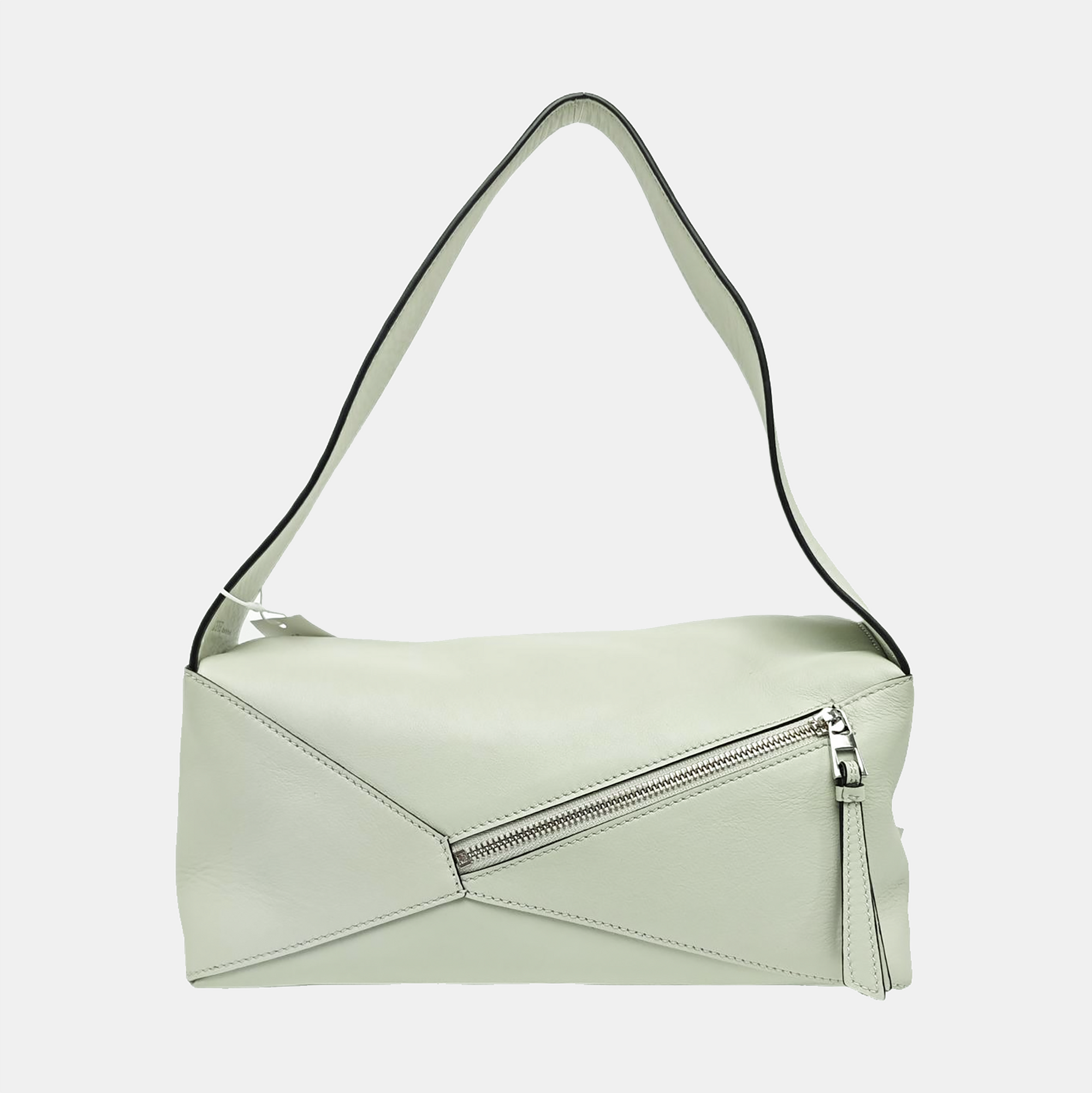 Puzzle Hobo Medium Calfskin Green