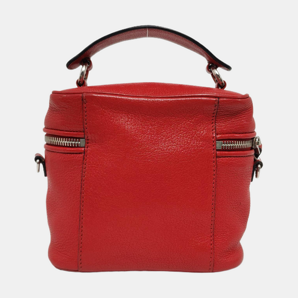Calfskin Shoulder Bag Red