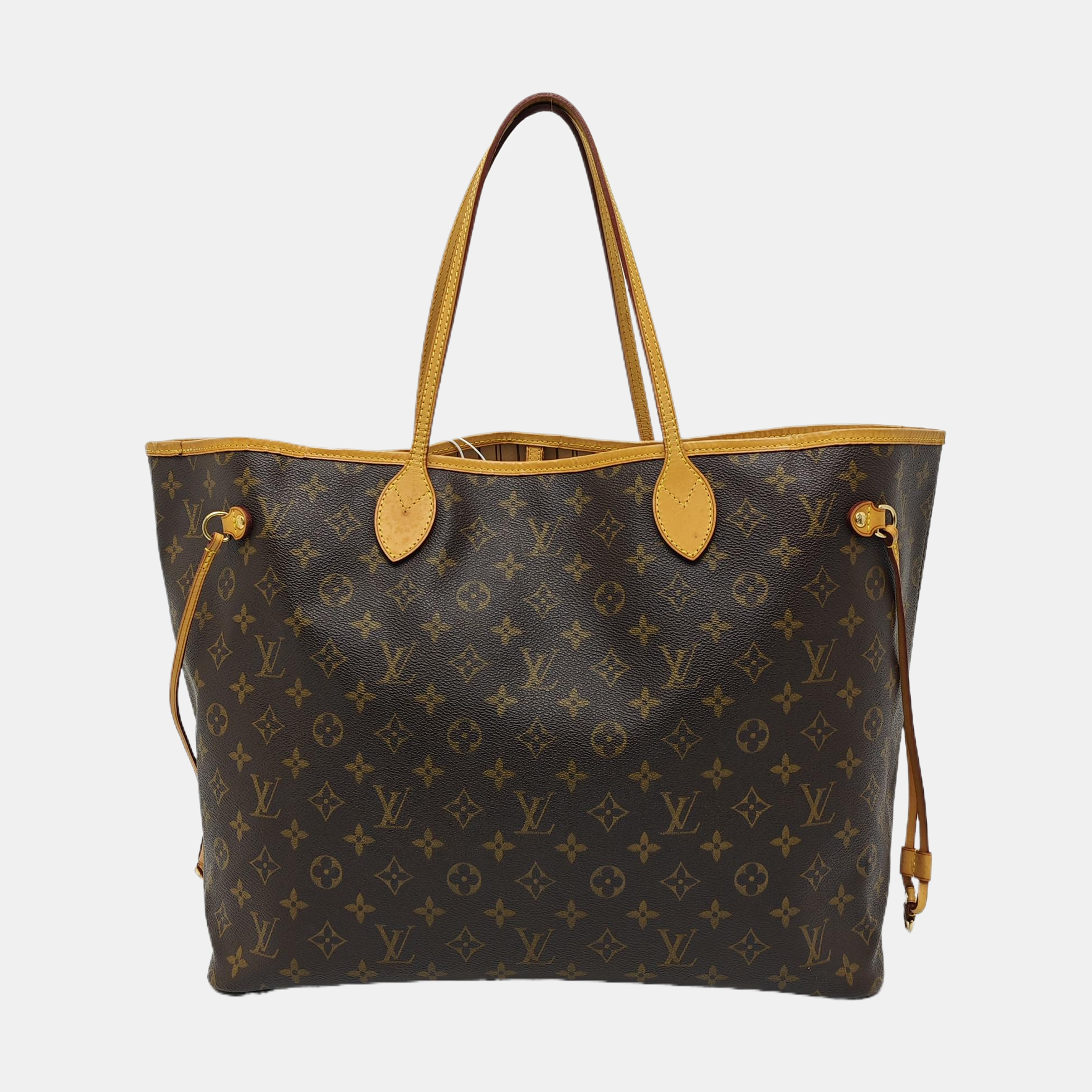 NEVERFULL GM Lona revestida Monogram Marrón