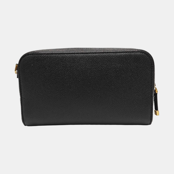 Calfskin Shoulder Bag Black