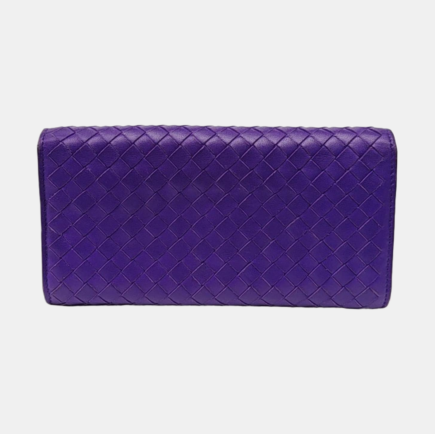 Lambskin Clutch Purple