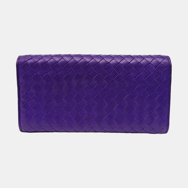 Lambskin Clutch Purple