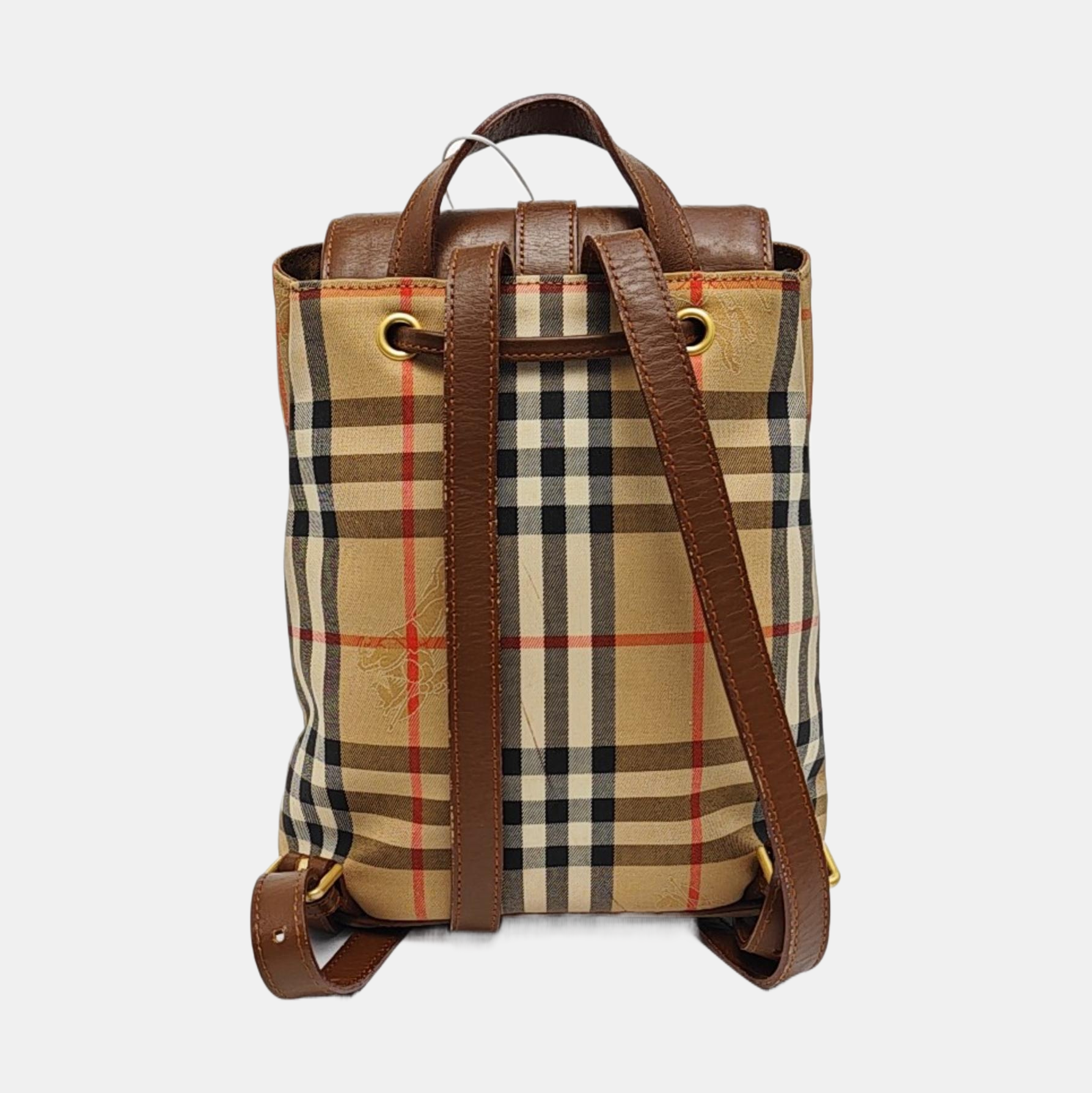 Canvas Bucket Bag Brown