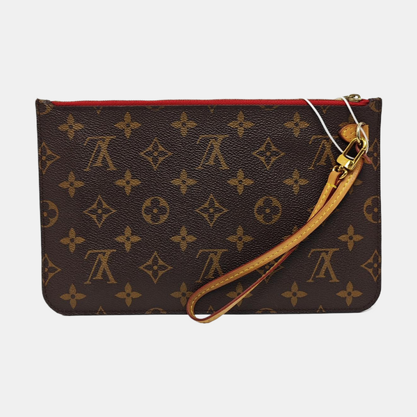 NEVERFULL Lona Revestida Monogram Marrón