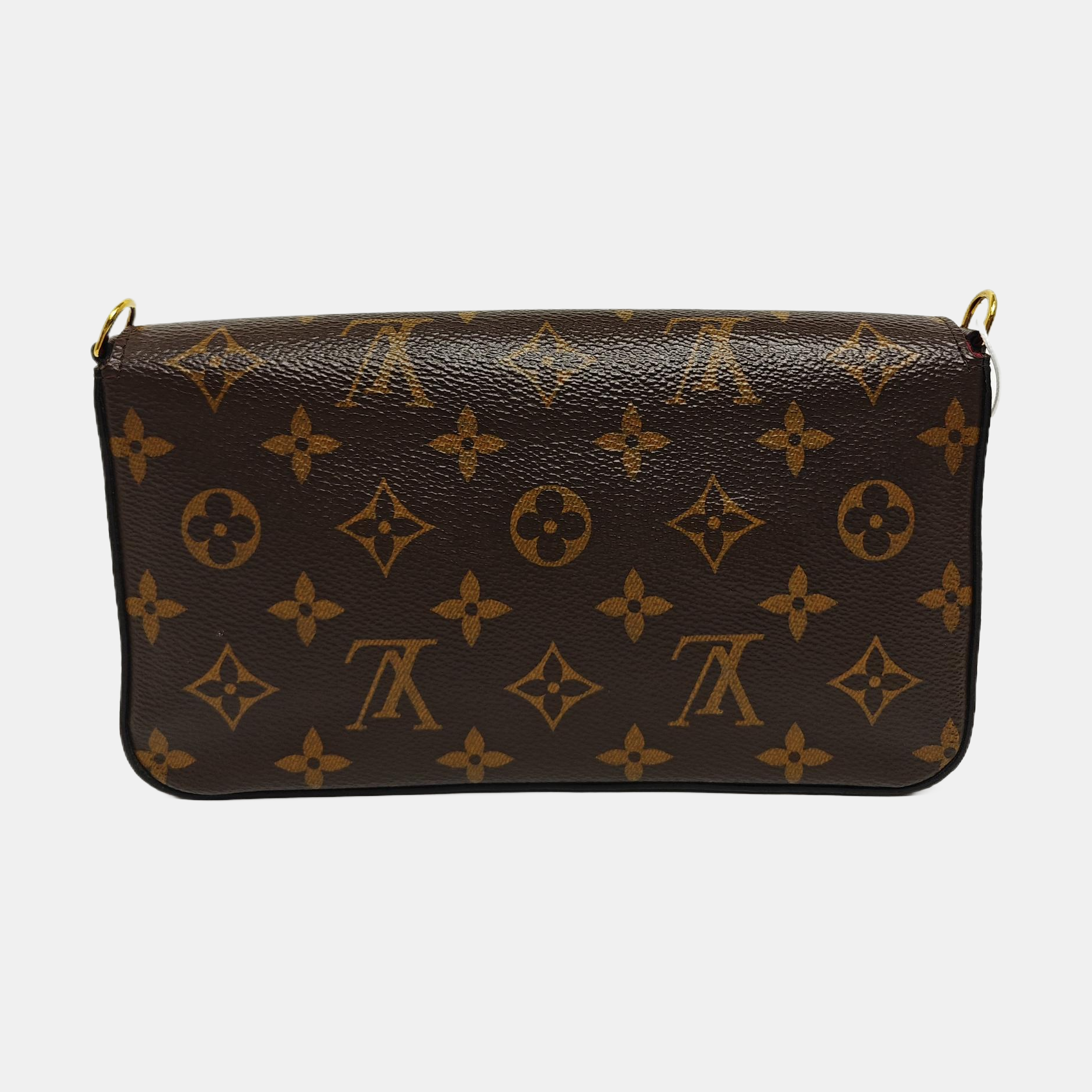 FÉLICIE Monogram Coated Canvas Brown