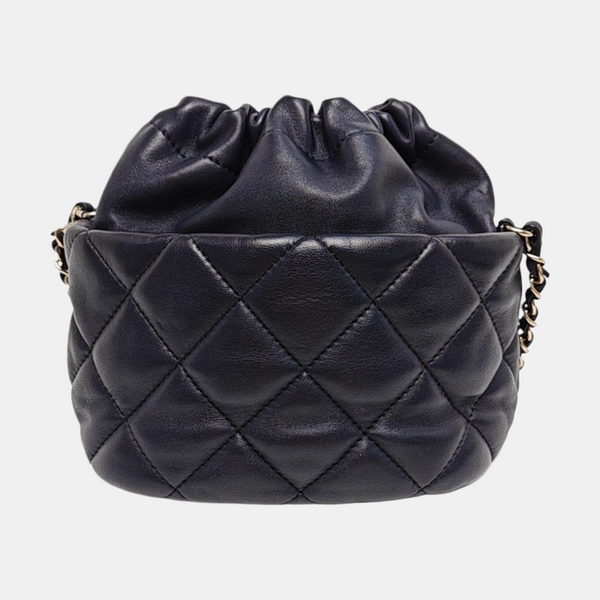 Quilted Lambskin Blue