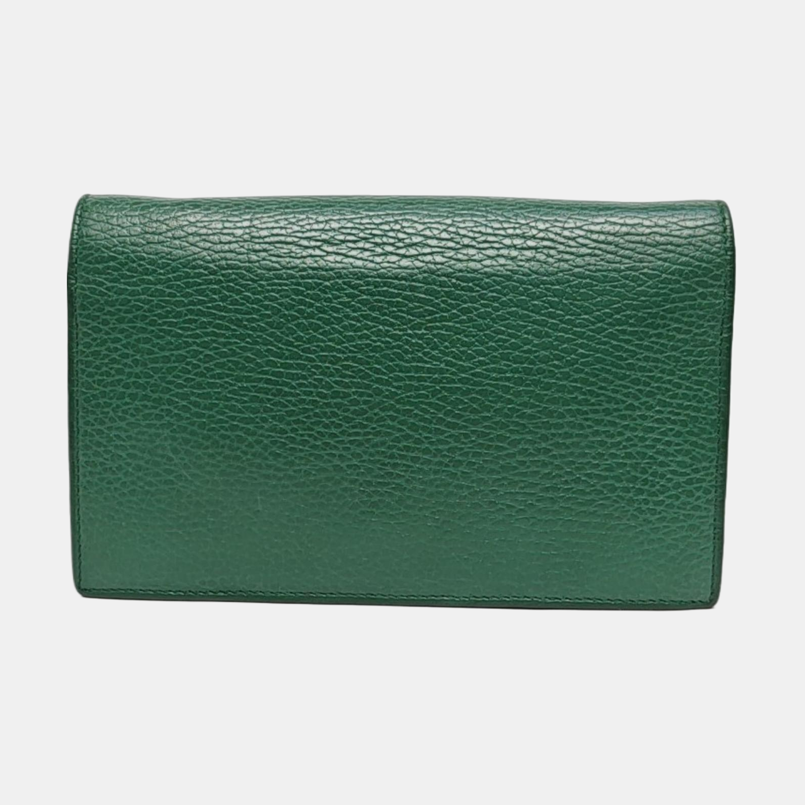 Interlocking G Calfskin Green