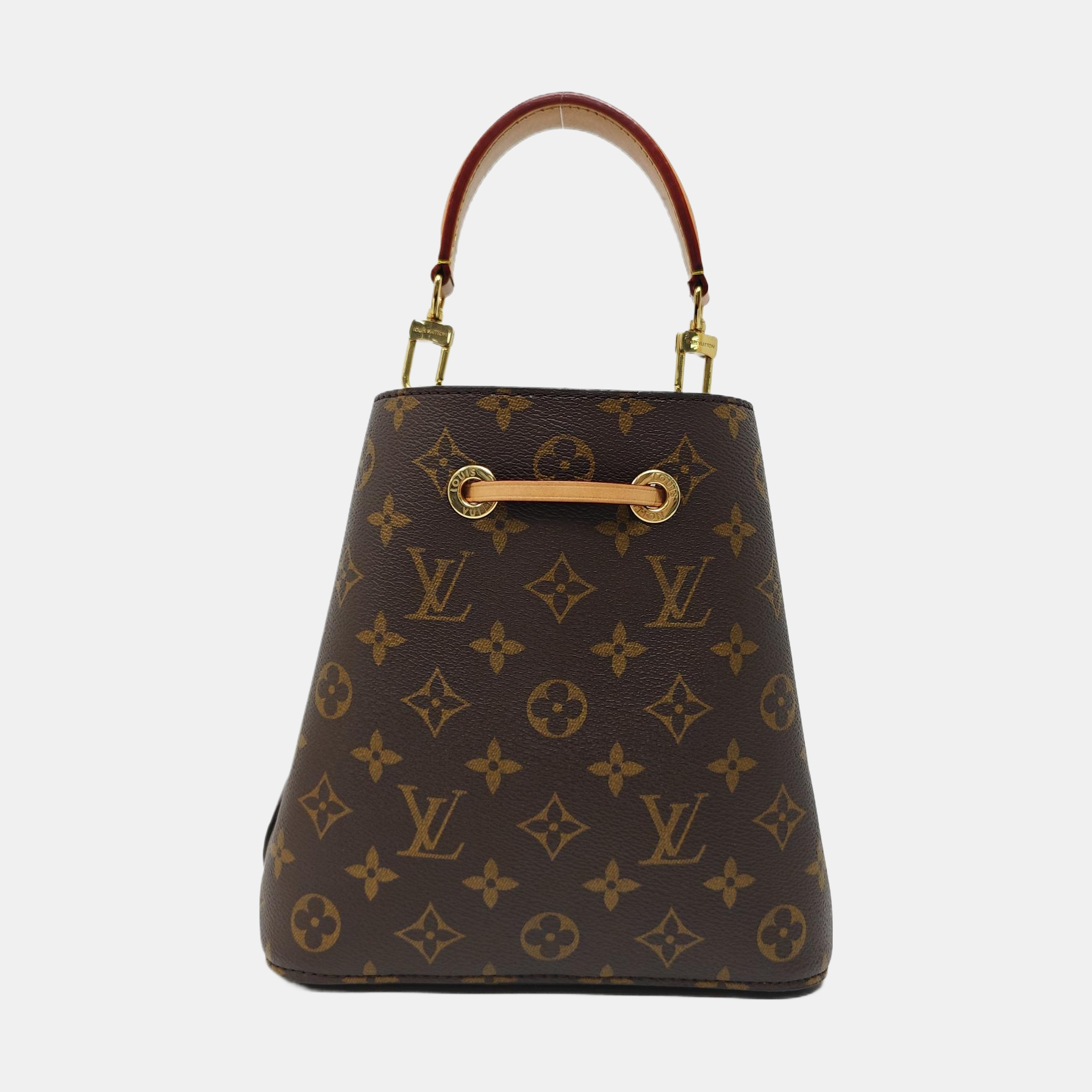 NÉONOÉ BB Monogram Coated Canvas Brown