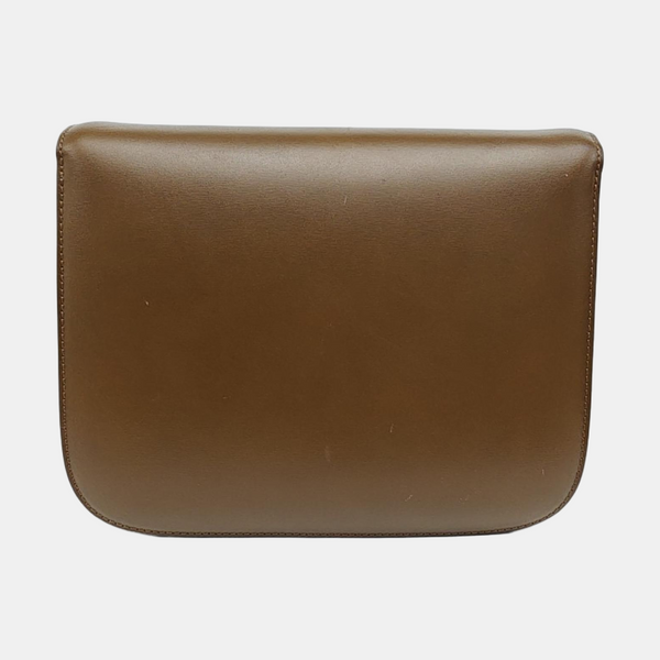 CLASSIC BOX Medium Calfskin Brown