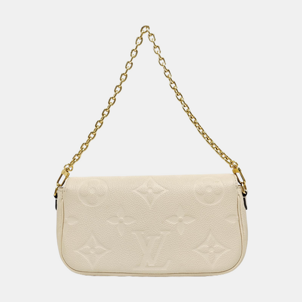 IVY Monogram Calfskin Beige
