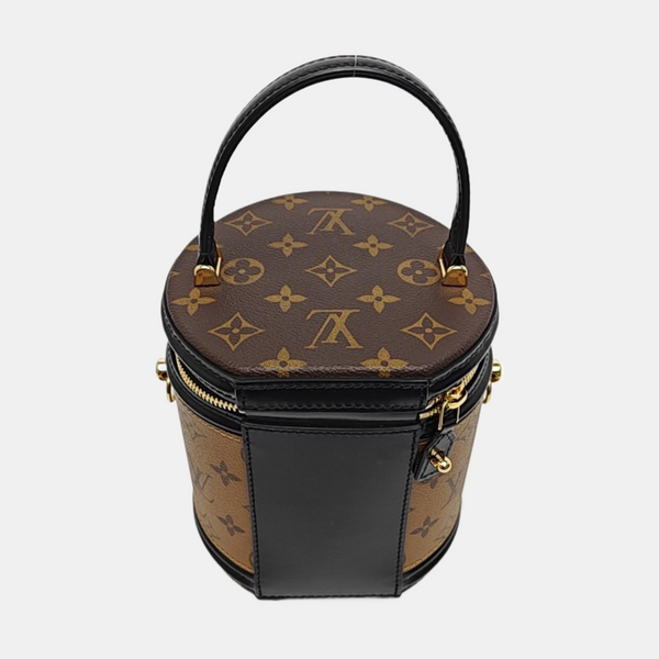 CANNES PM Monogram Coated Canvas Brown