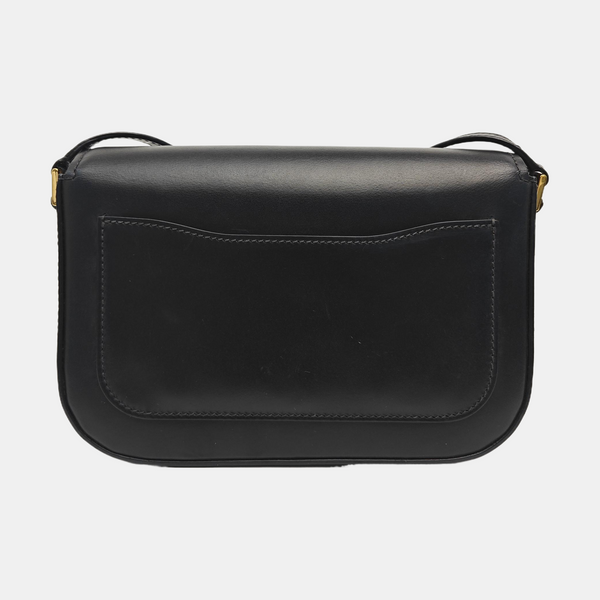 Calfskin Shoulder Bag Black
