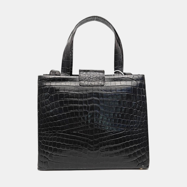 Calfskin Tote Bag Black