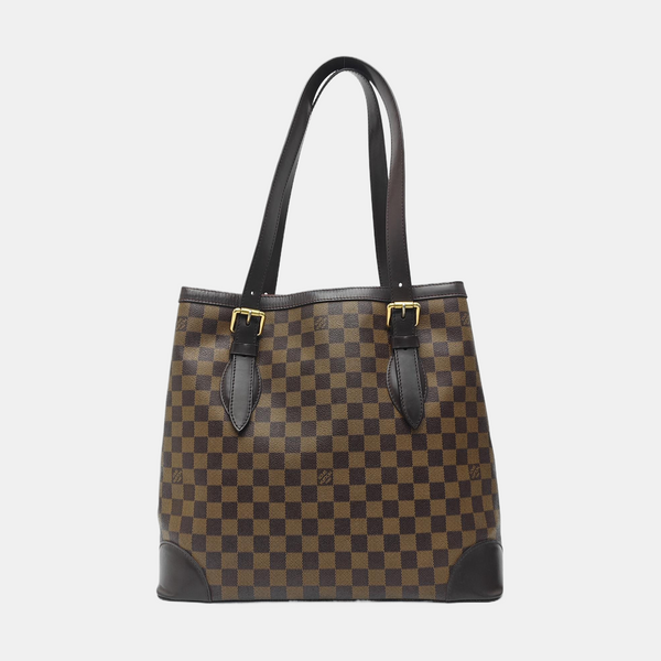 HAMPSTEAD GM Damier Ebene Coated Canvas Brown