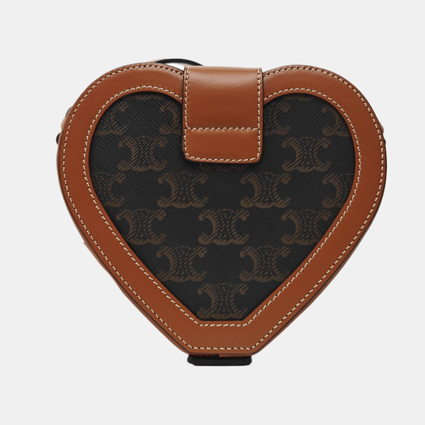 TRIOMPHE Mini Coated Canvas Brown