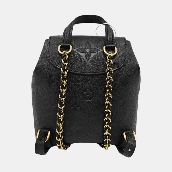 BACKUP Monogram Calfskin Black