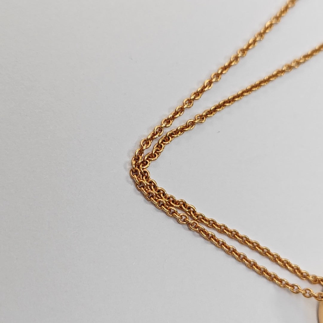 B.ZERO1 18k Rose Gold Necklace