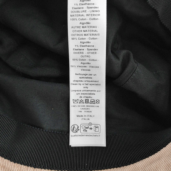 Brown Cotton Hat