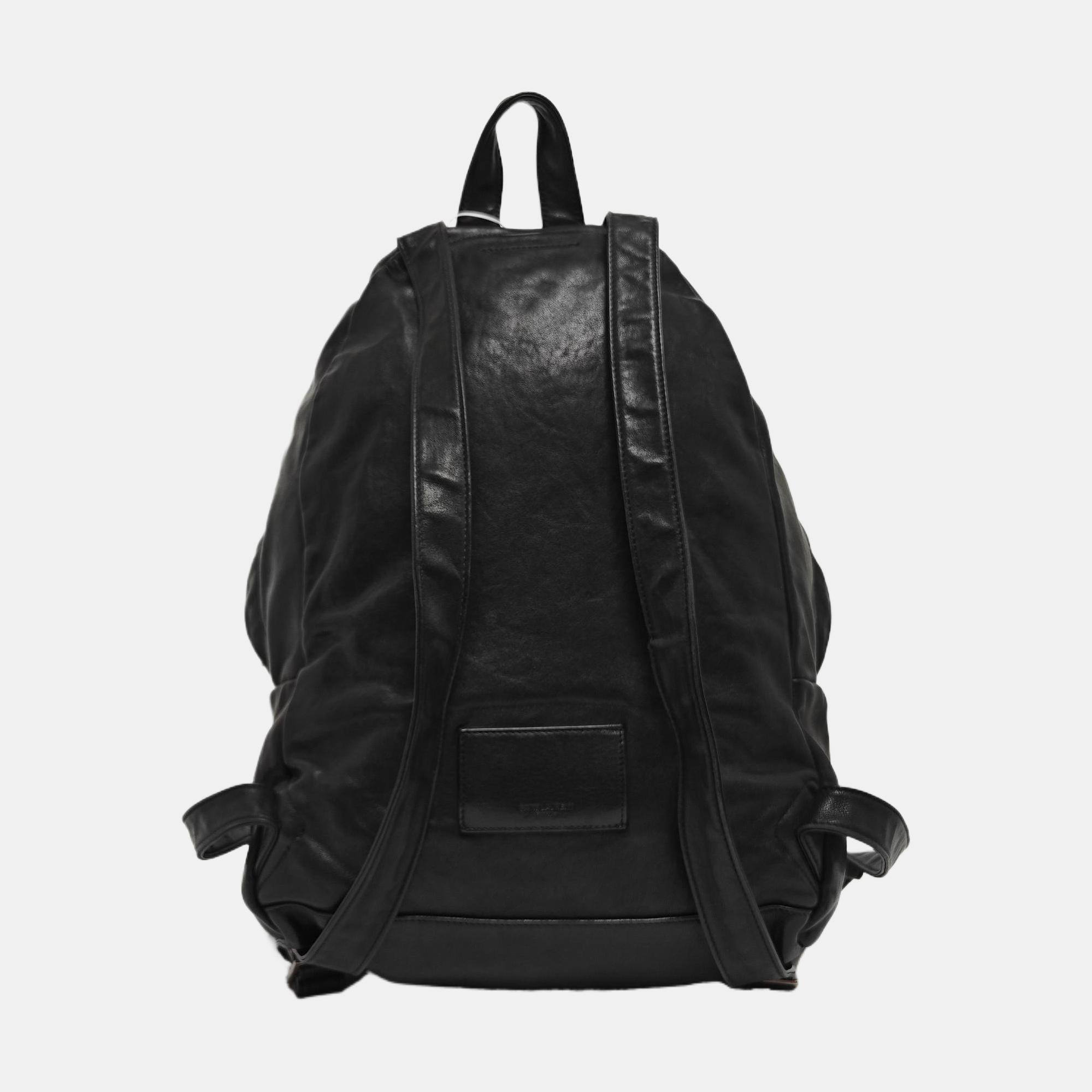 Calfskin Backpack Black
