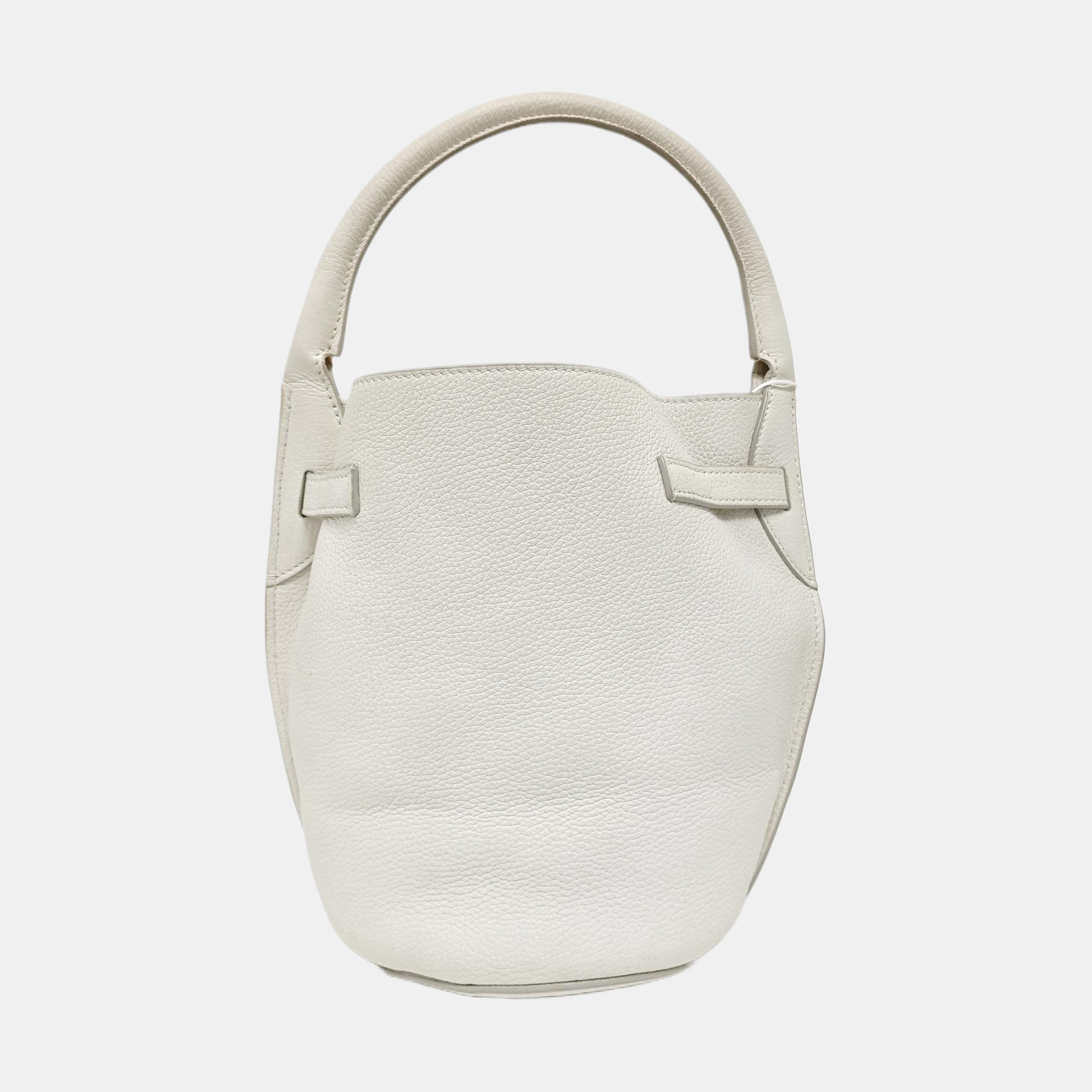 BIG BAG Nano Calfskin White
